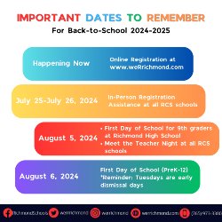 important dates